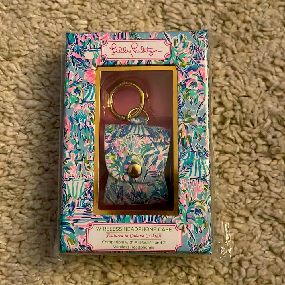 Lilly Pulitzer Apple AirPod Case Carrier